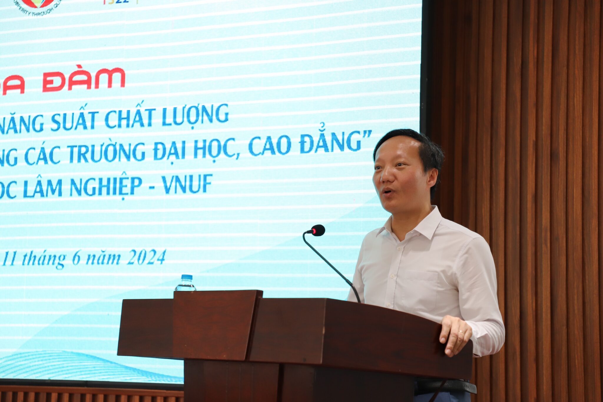 Nâng cao kiến thức về năng suất chất lượng cho sinh viên Đại học Lâm nghiệp