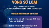 BÌNH CHỌN CHO CÂU LẠC BỘ NĂNG SUẤT CHẤT LƯỢNG YÊU THÍCH